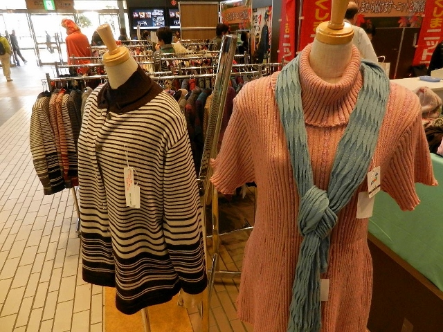 JR仙台駅　ニットと物産展